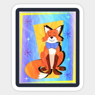 Vinny Vulpine Sticker